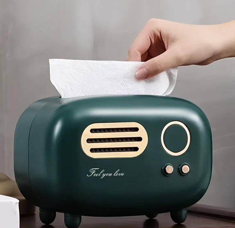 🔥Vintage Radio Box Tissue Holder🔥