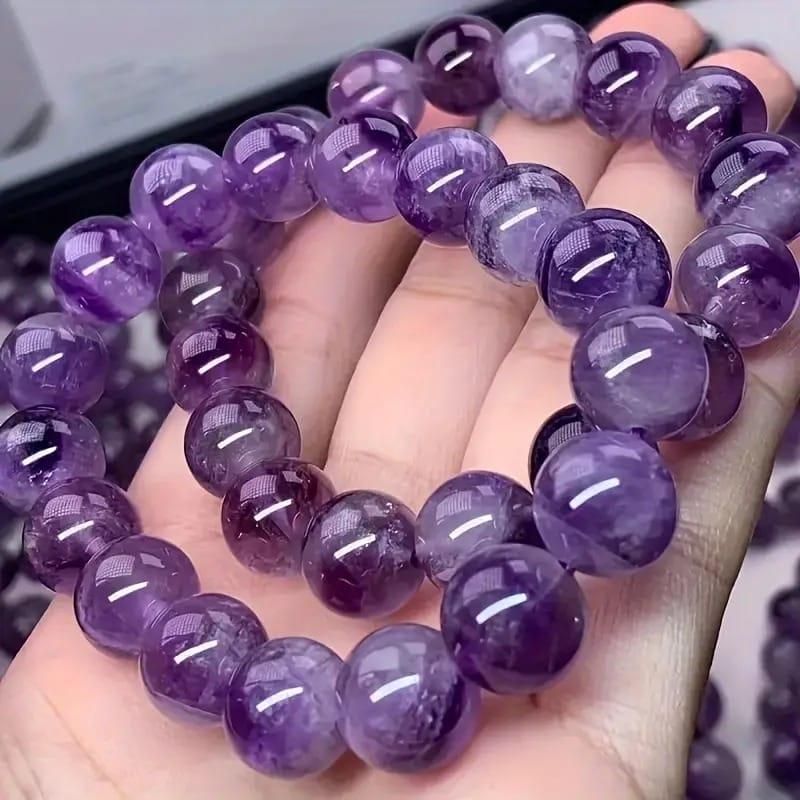 🔥Stretchable Handmade Natural Crystal Stone Bracelet(Pack Of 2)🔥