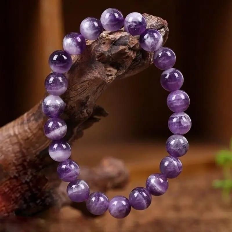 🔥Stretchable Handmade Natural Crystal Stone Bracelet(Pack Of 2)🔥
