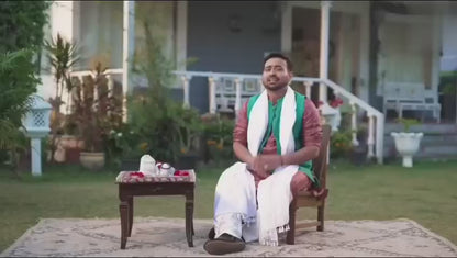 🔥Stretchable Handmade Natural Crystal Stone Bracelet(Pack Of 2)🔥