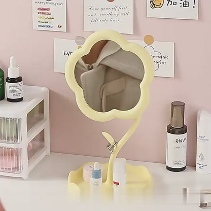 Flower Shape Makeup Mirror